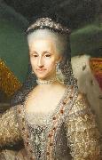 Portrait of Maria Antonietta of Spain Anton Raphael Mengs
